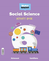 SOCIAL SCIENCE 6 PRIMARY ACTIVITY BOOK WORLD MAKERS | Varios autores | 9788414408216 (Santillana)